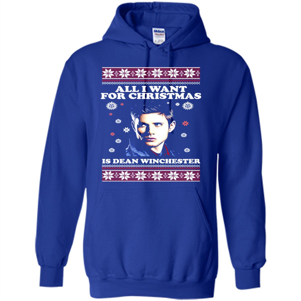 All I want for Christmas is Dean Winchester sweater - Hoodie