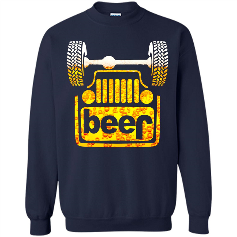 Jeep Reverse Beer Off Roading Funny Drinking