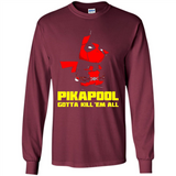 Pikapool Gotta Kill Them All Shirt PINGPONG - Long Sleeve T-Shirt