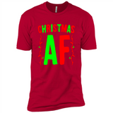 Christmas Ugly Sweater Christmas AF - Premium Short Sleeve T-Shirt