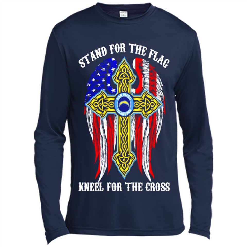 Chargers - stand for the flag kneel for the cross