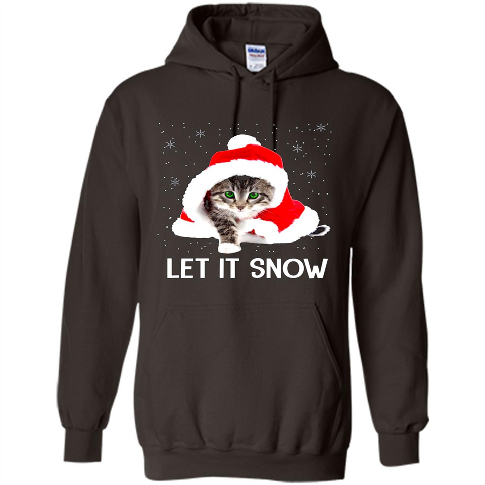 Let It Snow Cat Christmas sweater PINGPONG