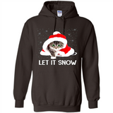 Let It Snow Cat Christmas sweater PINGPONG