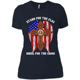 Francisco Giants - stand for the flag kneel for the cross