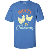 Christmas Chicken Vintage Shirt Funny Santa Hen Farmer Lover - Shirt