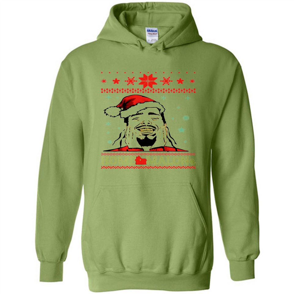 Home Malone Christmas Sweater PINGPONG - Hoodie