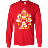 Tea Christmas Tree T-shirt Funny Tea Xmas Gift