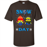 Snow Day Shirt For Dallas Mavericks Vs Minion Fans pingpong