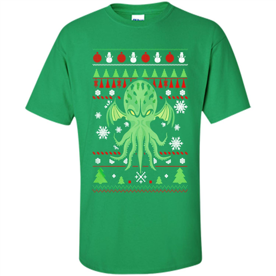 Octopus Ugly Sweater Christmas - Shirt