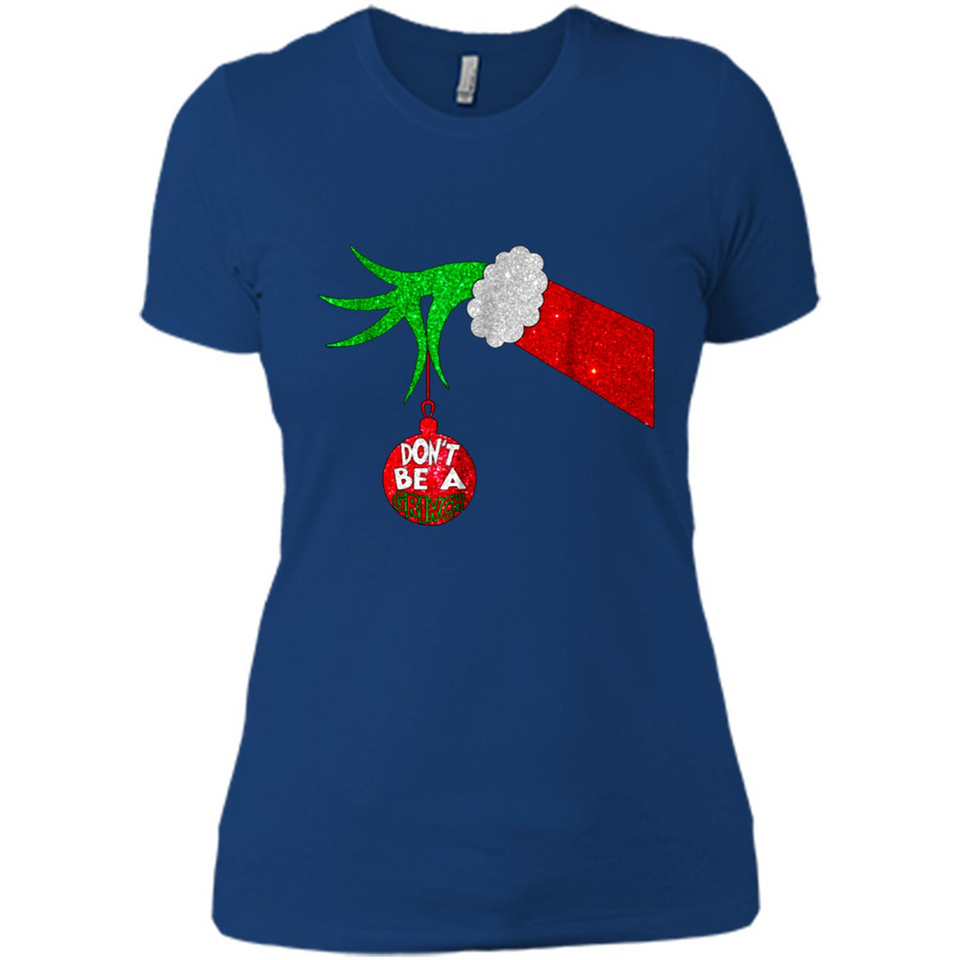 GRINCH HAND HOLDING CHRISTMAS ORNAMENT - DON'T BE A GRINCH PINGPONG