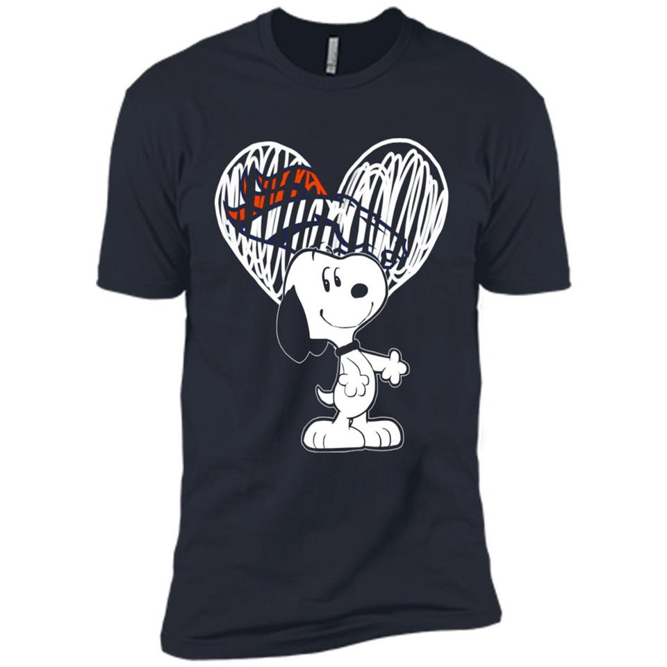 I LOVE DENVER BRONCOS SNOOPY IN MY HEART NFL