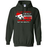 Dear Santa I Really Did Try To Be A Nice Soccer Mom Sweatshirt - Hoodie