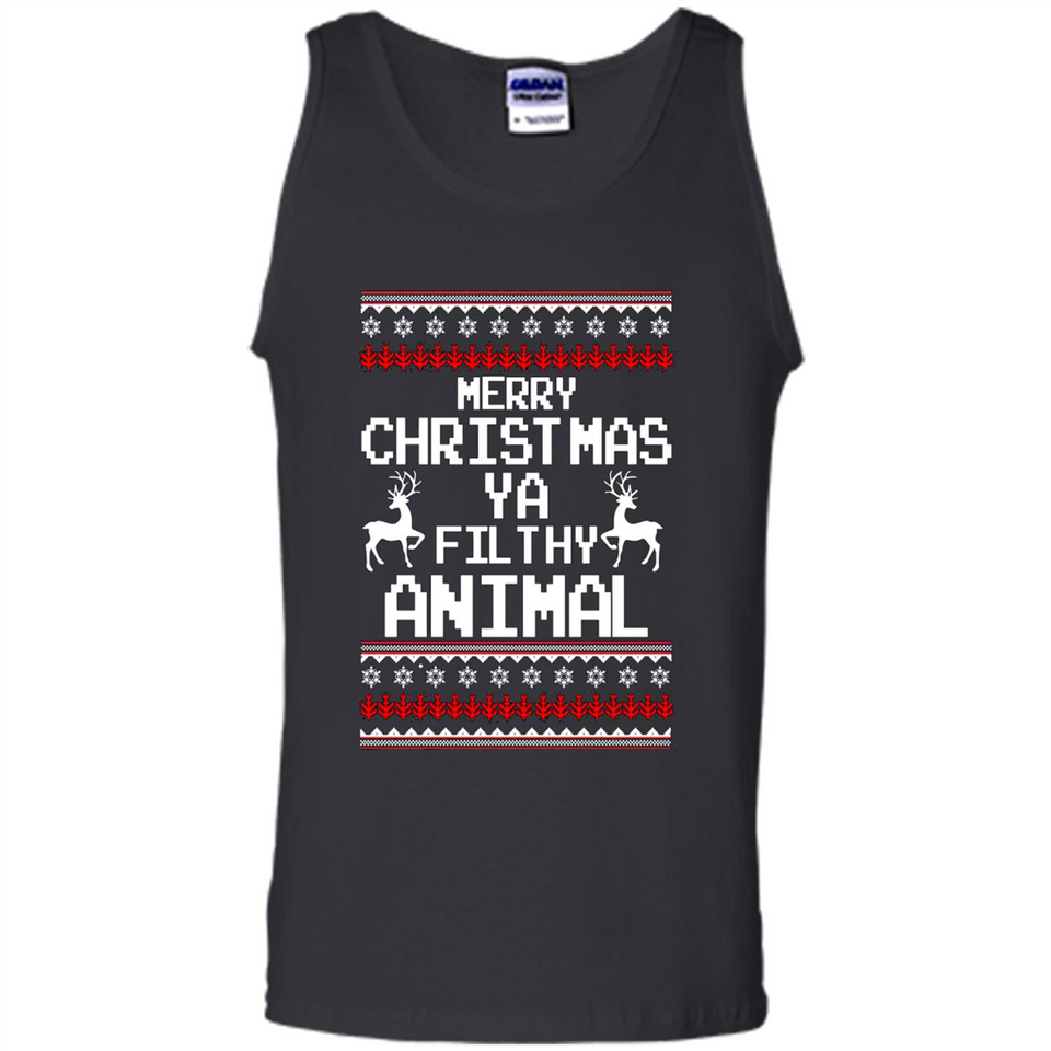 Merry Christmas ya filthy animal ulgy sweater PINGPONG