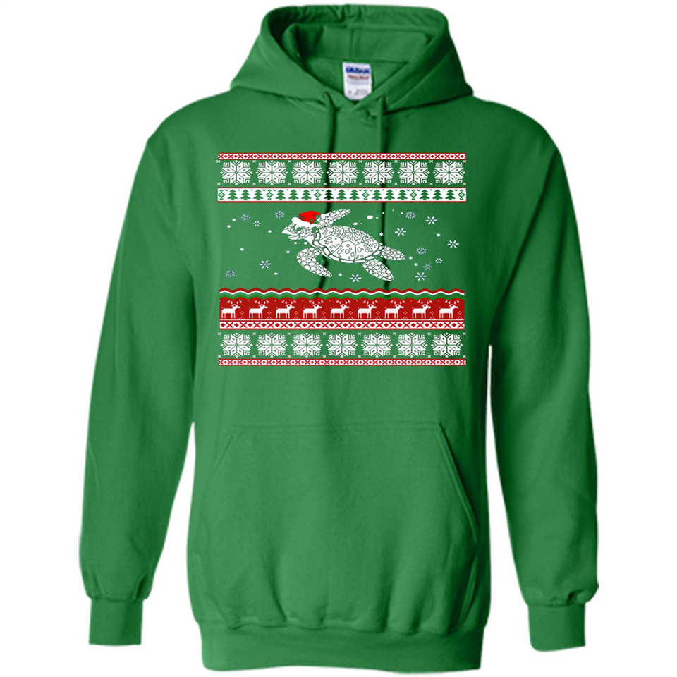 Sea Turtle Ugly Christmas T-Shirt - Hoodie