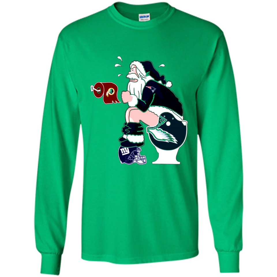 New England Patriots Toilet Santa Claus PINGPONG