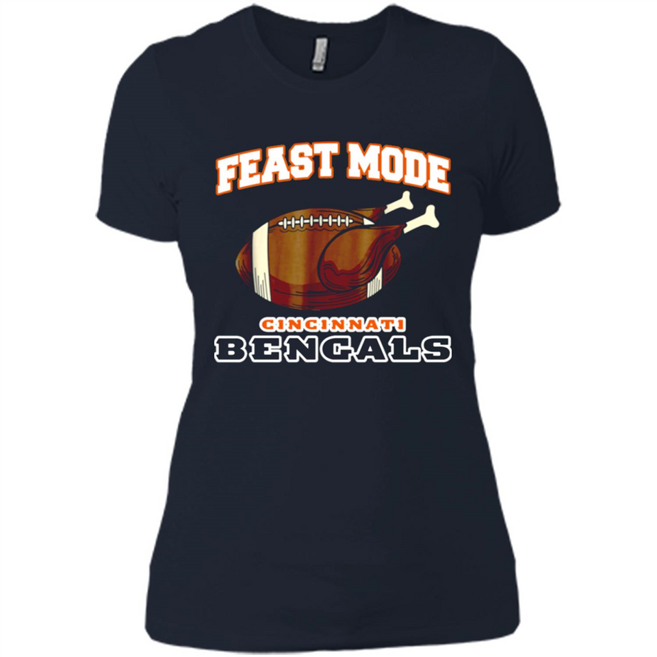 Feast Mode Bengals Shirt - Cincinnati Turkey Thanksgiving