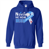November We Wear Blue Diabetes Awareness