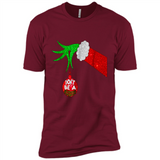 GRINCH HAND HOLDING CHRISTMAS ORNAMENT - DON'T BE A GRINCH PINGPONG