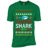 Auntie shark Doo Doo Doo Christmas - Premium Short Sleeve T-Shirt