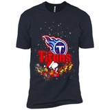 Snoopy Christmas Tennessee Titans - Premium Short Sleeve T-Shirt
