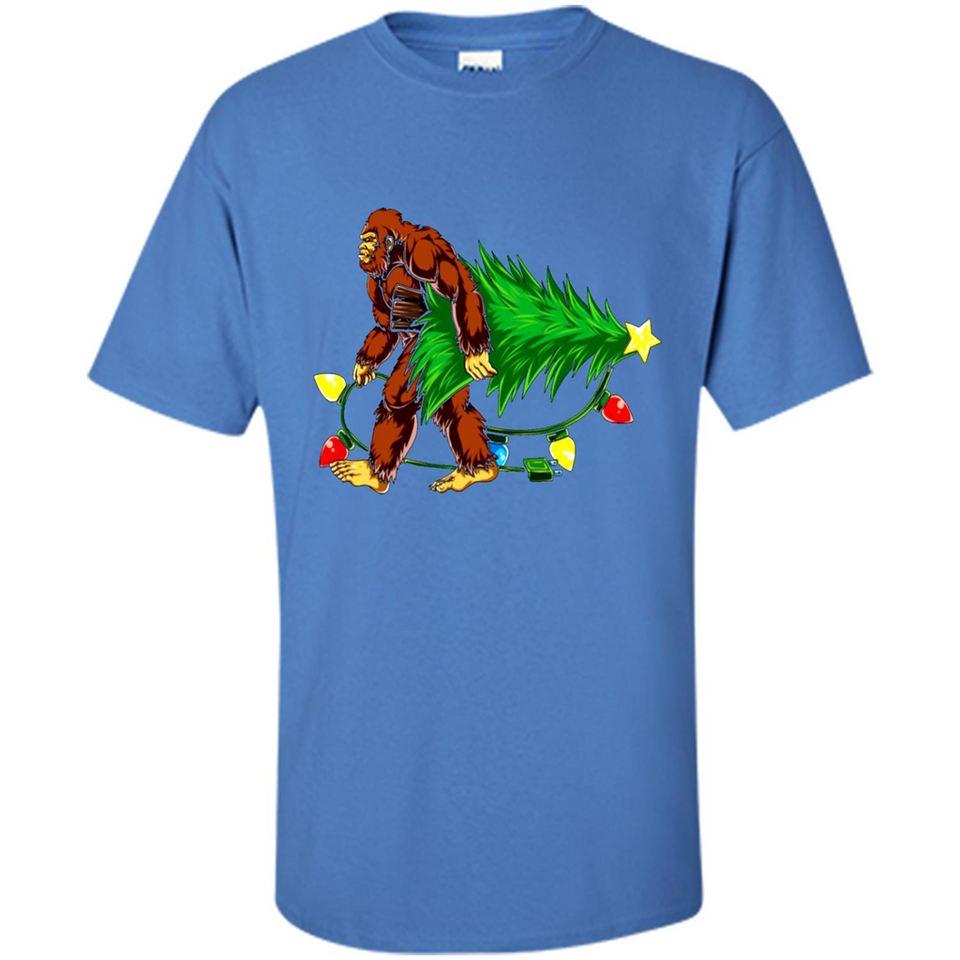 Hugging Christmas Tree Bigfoot PING PONG