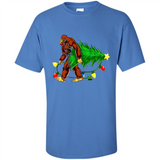 Hugging Christmas Tree Bigfoot PING PONG