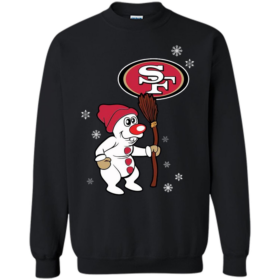 San Francisco 49ers Snowman