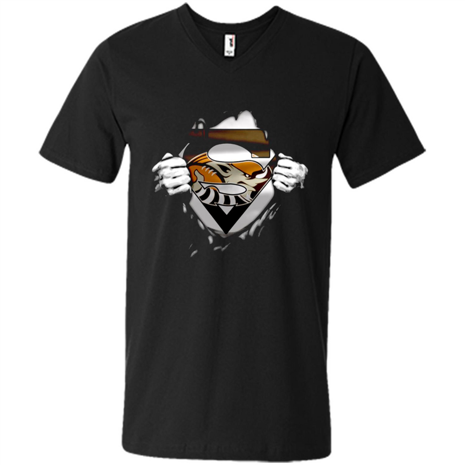 Cleveland Browns And Superman Fans - Men's V-Neck