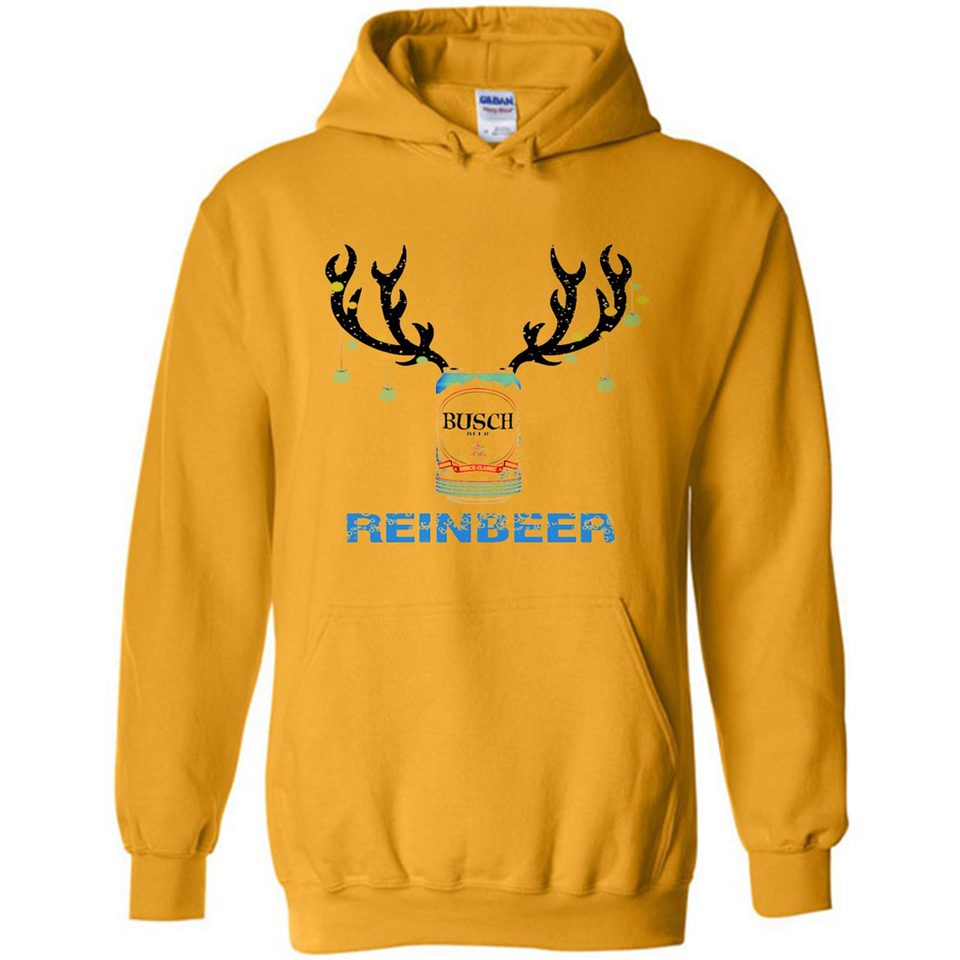 Busch Reinbeer Funny Beer Reindeer Christmas Sweatshirt - Hoodie