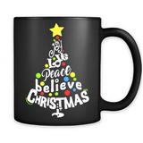 Joy Love Peace Believe Christmas Tree