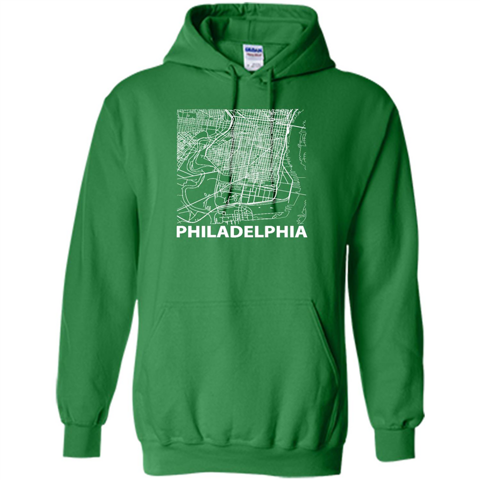 Philadelphia Pennsylvania City Map Souvenir