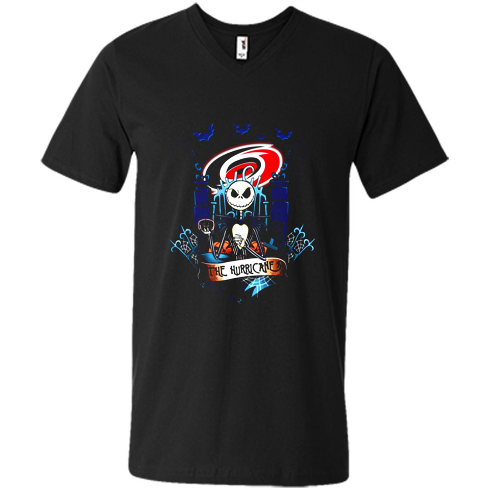 Carolina Hurricanes Halloween The Nightmare Before Christmas - Men's V-Neck