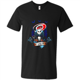 Carolina Hurricanes Halloween The Nightmare Before Christmas - Men's V-Neck