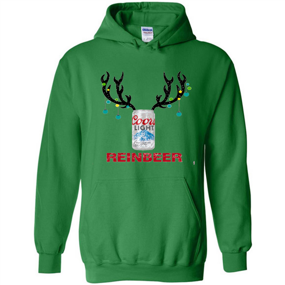 Coors Light Reinbeer Funny Beer Reindeer Christmas Sweatshirt - Hoodie