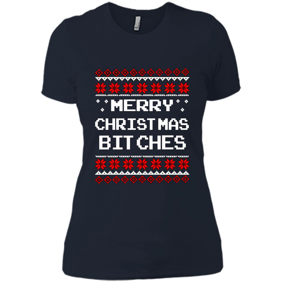Merry Christmas Bitches ugly sweatshirt PINGPONG