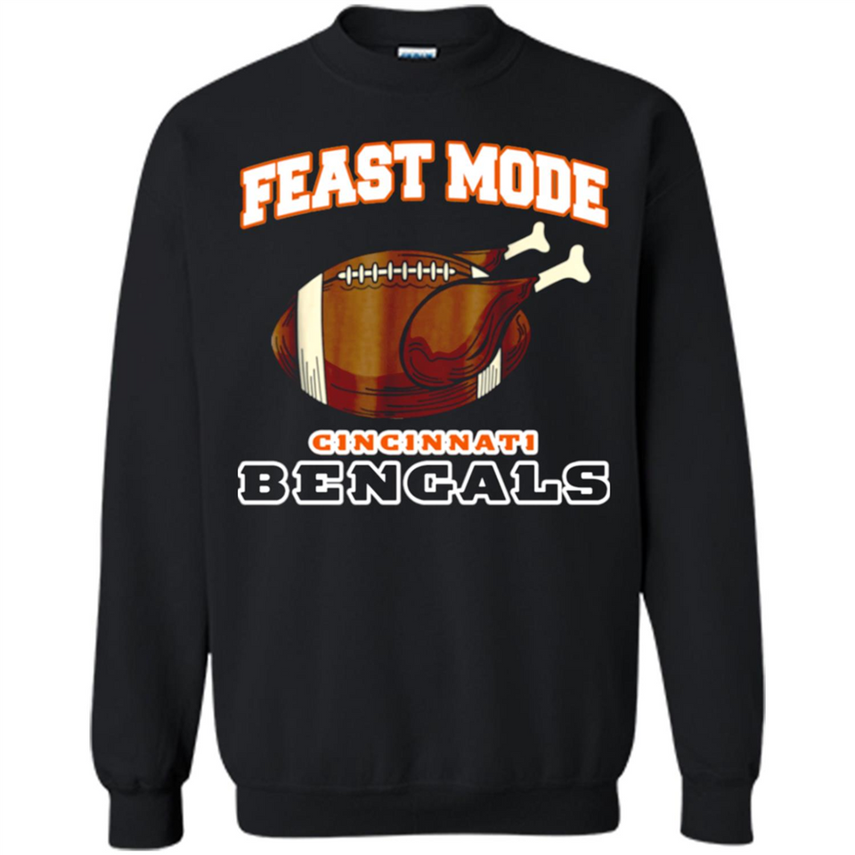 Feast Mode Bengals Shirt - Cincinnati Turkey Thanksgiving