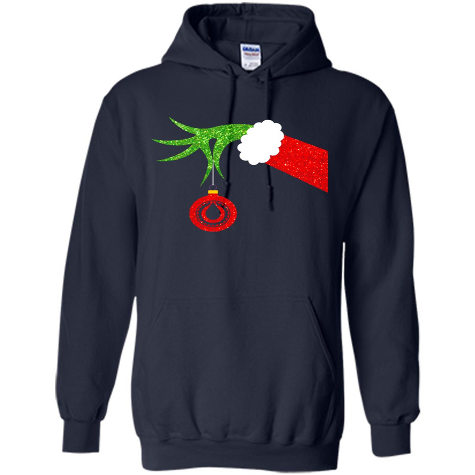 Funny Grinch Hand Holding Oiler Ornament Christmas PING PONG
