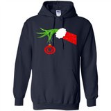 Funny Grinch Hand Holding Oiler Ornament Christmas PING PONG