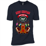 New York Jets NFL Reindeer Funny Merry Christmas And Happy New Year