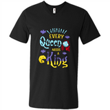 Nightmare Before Christmas Shirt - Sally Glitter Shirt - Every Queen needs a King PINGPONG