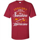 January Girl Are Sunshine Mixed With a Little Hurricane