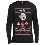 Star Wars Ugly Christmas Sweater - Canvas Long Sleeve T-Shirt