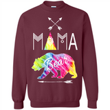 Mama Bear Shirt Tie Dye Family Vacation & Camping Tee - Sweatshirt