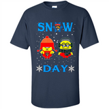Snow Day Shirt For Florida Panthers Vs Minion Fans pingpong