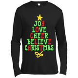 Joy Love Cheer Believe Christmas Tree