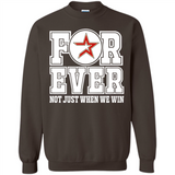 Houston Astros Forever For ever not just when we win - Sweatshirt
