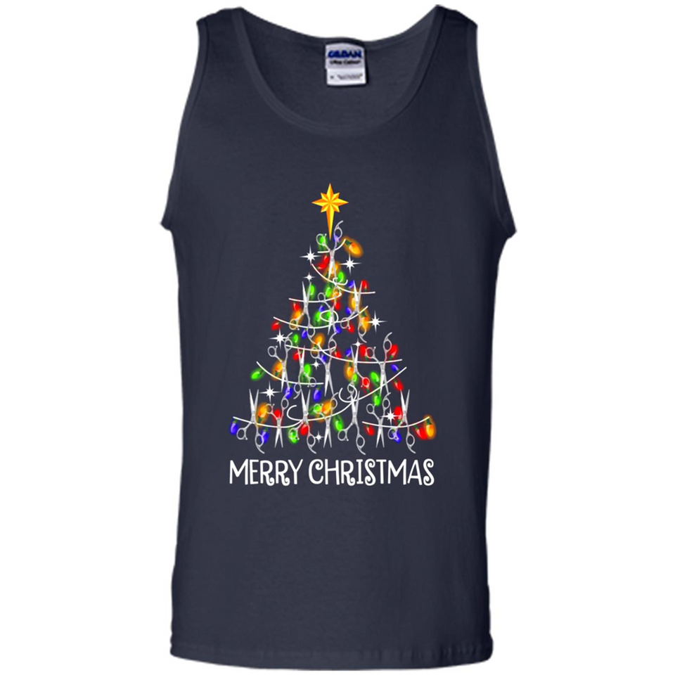 Hairstylist Merry Christmas Hairstylist Scissors Christmas Tree PING PONG
