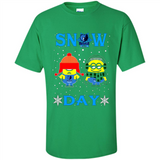 Snow Day Shirt For Memphis Grizzlies Vs Minion Fans pingpong