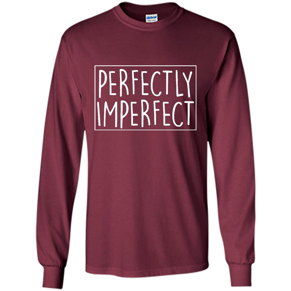 Perfectly Imperfect Black mugs PINGPONG - Long Sleeve T-Shirt