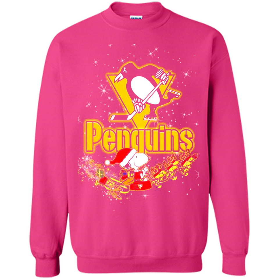 Snoopy Christmas Pittsburgh Penguins - Sweatshirt